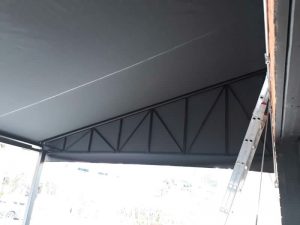 Toldo Retrátil em lona acrílica